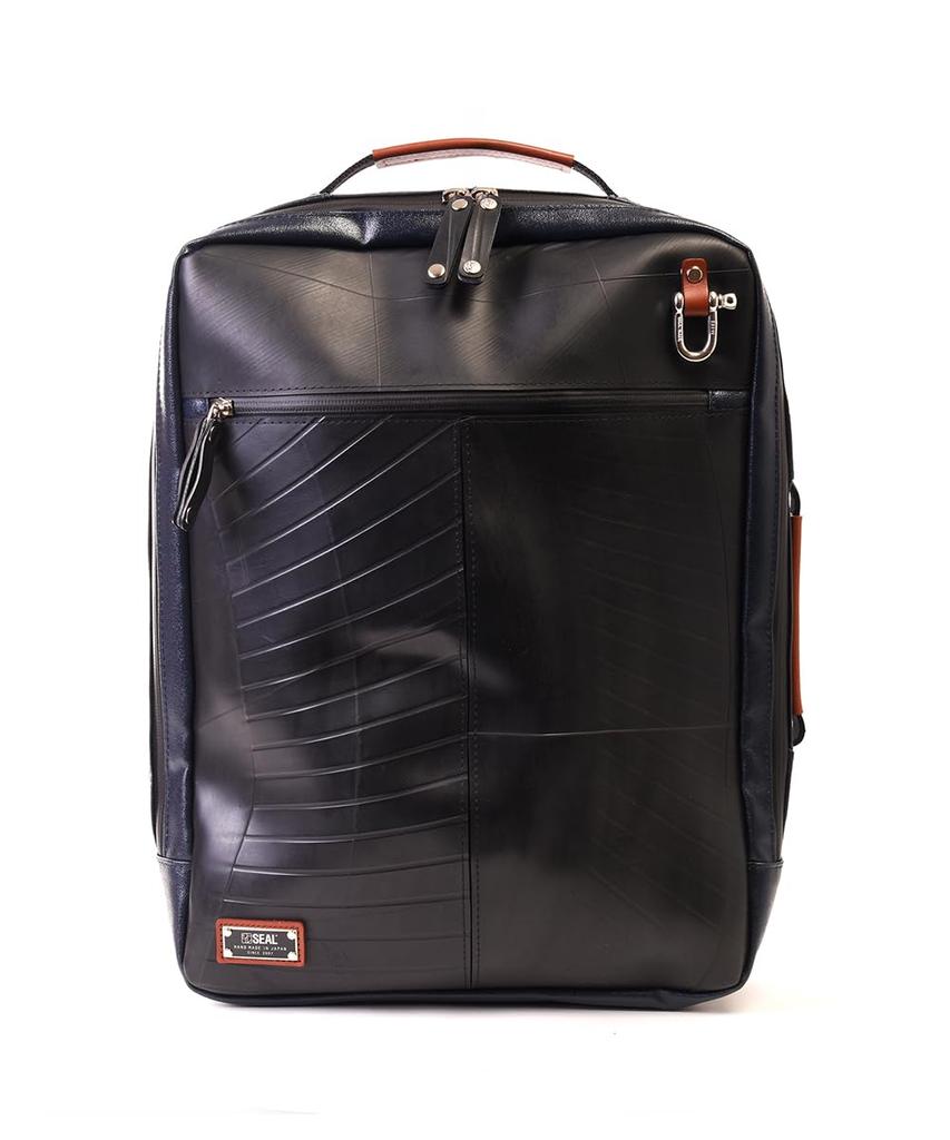 Morino Canvas x SEAL Waterproof 2WAY Business Backpack Rucksack Backpack Slim 2way 15 inch PC Laptop Back Multifunctional Waterproof Water Repellent