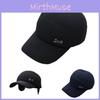 Warm And Comfortable Men's Outdoor Baseball Cap For Winter With Ear Protection And Adjustable Fit