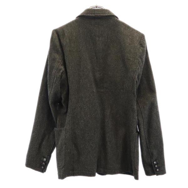 DENHAM 100% wool tailored jacket S Khaki Men's Used
