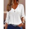 Solid Lace Shirt Tops Women T Shirt Clothing Spring Autumn Basic Korean White Blouse Vintage Female Y2K Clothes Pullover T Shirt