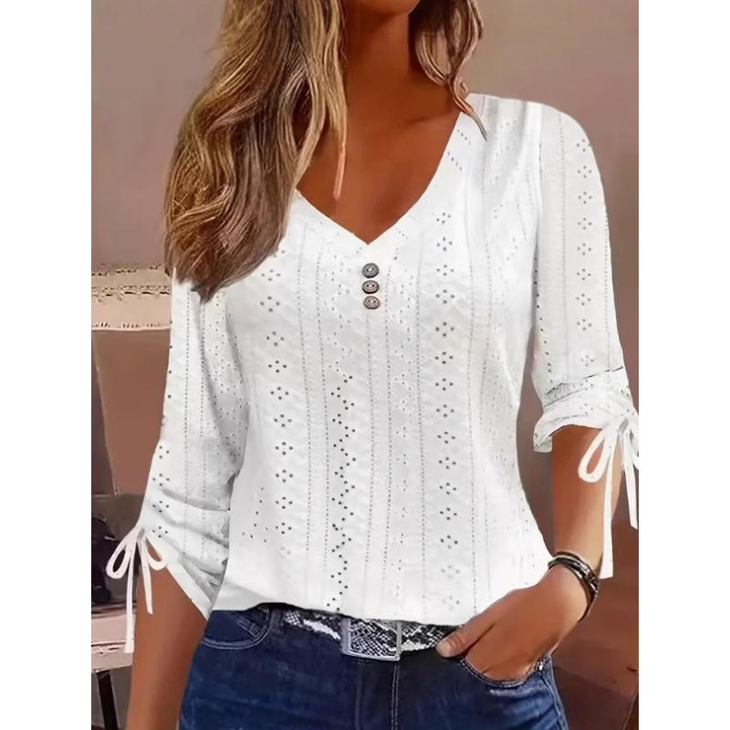 Solid Lace Shirt Tops Women T Shirt Clothing Spring Autumn Basic Korean White Blouse Vintage Female Y2K Clothes Pullover T Shirt