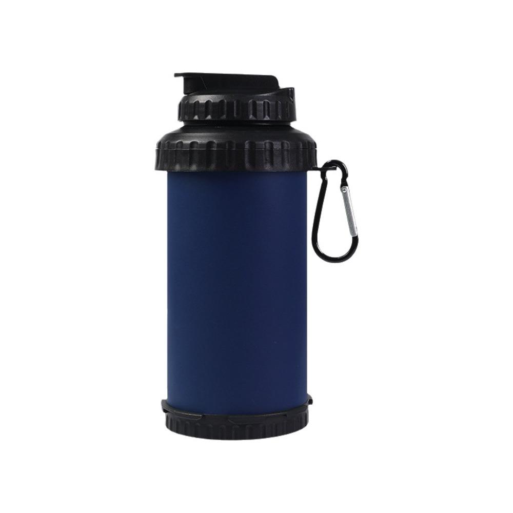 Portable Sports Water Flask Collapsible Fitness Drinking Cups Silicone Folding Water Bottle Travel