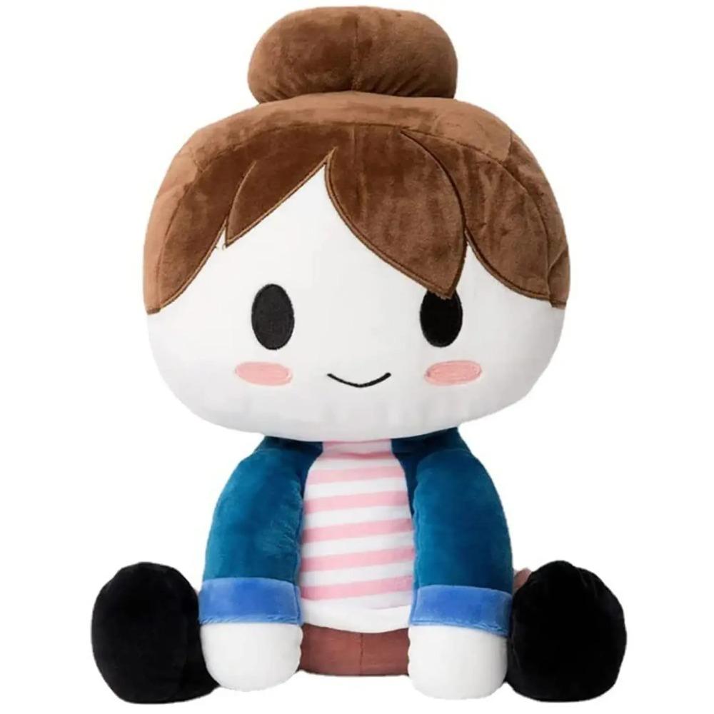 Plyšáci Blox Buddies 7,8 palce Blox Buddy s hnědými vlasy noob Plyšák mazlíček x Hračky Plyšový polštář Dekorace