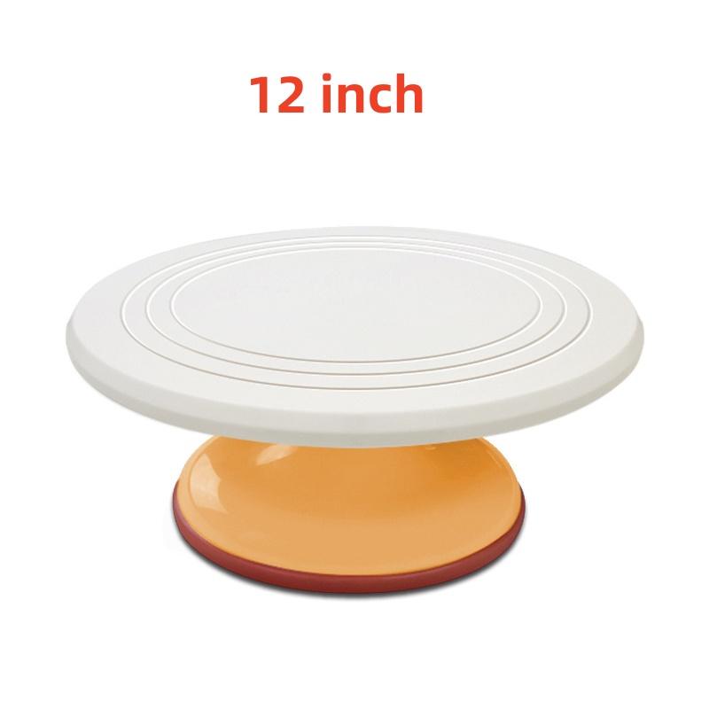 Cake Stand Baking Tool 10 12 14 Inch Mounted Cream Cake Table Turntable Rotating Table Stand Base Turn Around Decorating Table