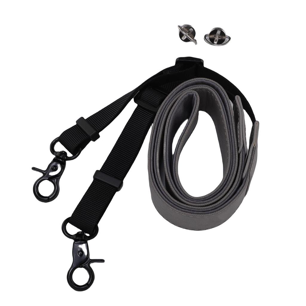 Remote Lanyard Fit for Mavic 4 Pro Drone Nylon PU Adjustable Neck Strap Fit for RC RC 2 RC Pro RC Pro 2 Controller Grey