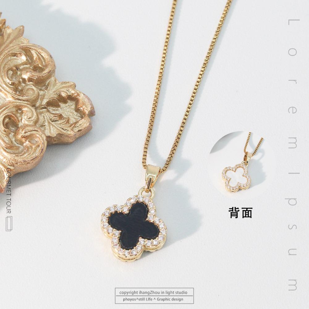 Necklace Women Do Not Fade Summer Small Cute Temperament Titanium Steel Necklace Versatile High-end Jewelry Simple Collarbone Chain