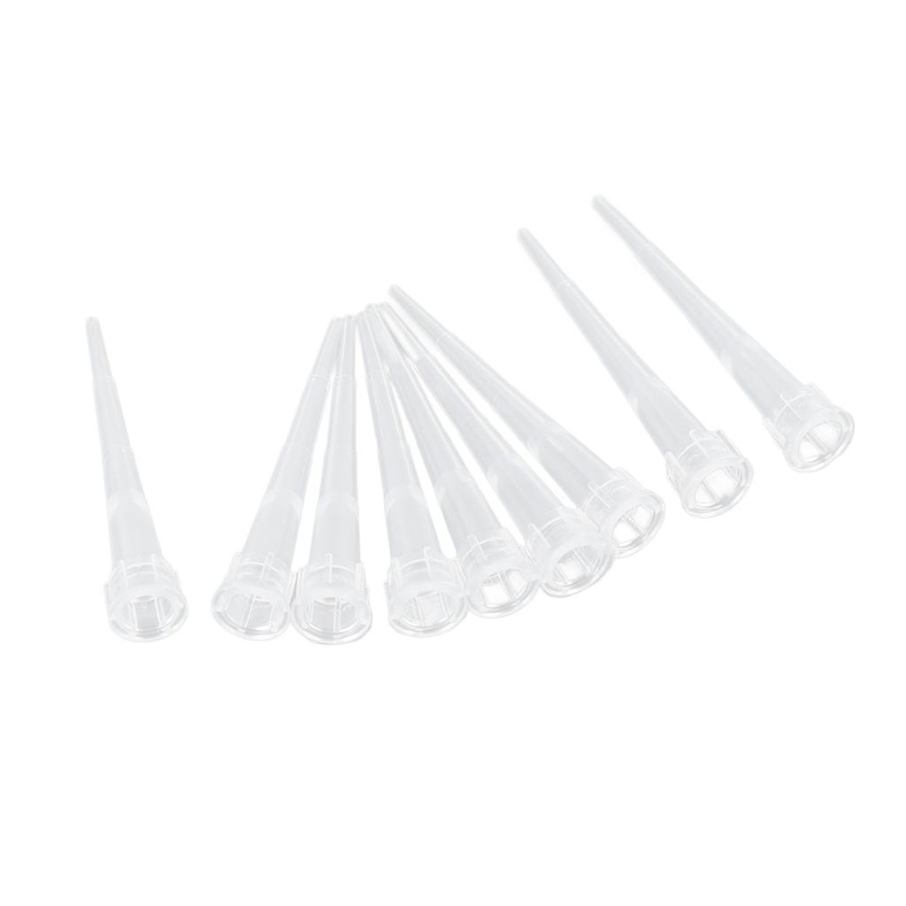 1000Pcs Pipette Tips 10ul Plastic Universal Pipette Tips for Laboratory Analysis Home Projects Plant Research