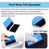 12Pcs Car Window Tint Kit Professional Vinyl Wrap Tool Window Tinting Tools Portable Window Tint Film Squeegee Tool Kit for Car
