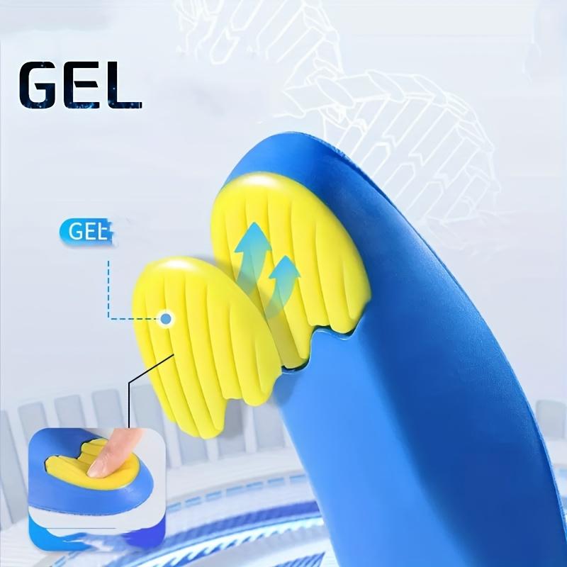 1 par unisex inlägg med hålfotsstöd och U-formad hälkudde, stötdämpning & andningsförmåga - Mjuka dämpade inlägg