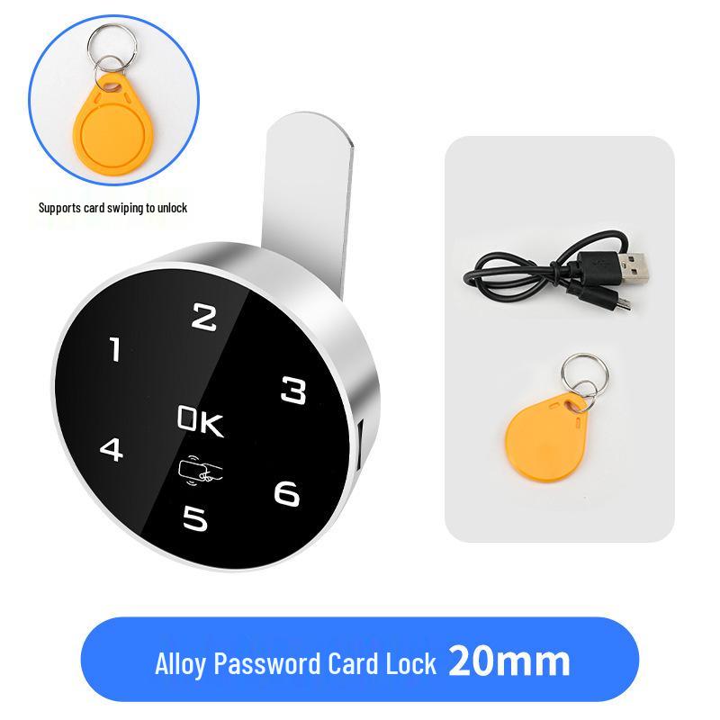 Electronic ID Induction Lock for Sauna, Gym, Bathroom, and Cabinet Doors