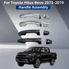69210-0K200 Handle 6922 Chrome Accessories Tools For Toyota Hilux Revo 2015 2016 2017 2018  Glossy Black Handle Assembly