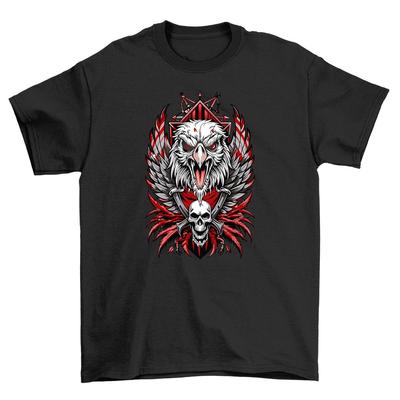 Gothic_89 T-Shirt Majestätischer Adler - Dunkel und großartig! Unisex-Druckdesign,