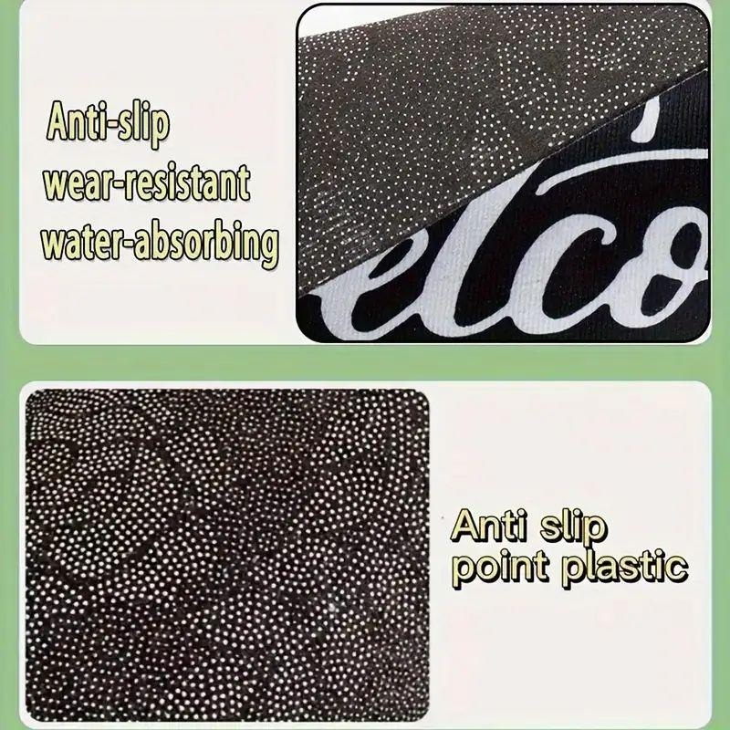 Cream Style Modern Arc-shaped Carpet - Durable and Washable for Home Decoration, Study Floor Mat, Office Floor Mat