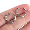 6pcs Stainless Steel Earring Hoop Women Earrings Korean Earrings Hoop Earring for Women Female Earring Jewelry Gifts