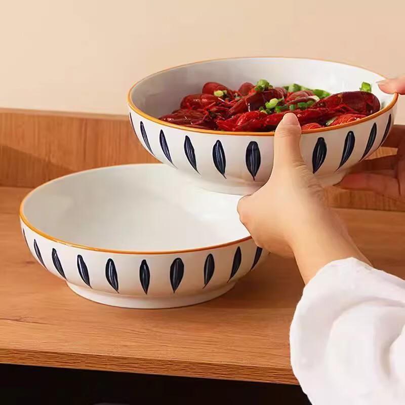 Linpan Ceramic Serving Bowl