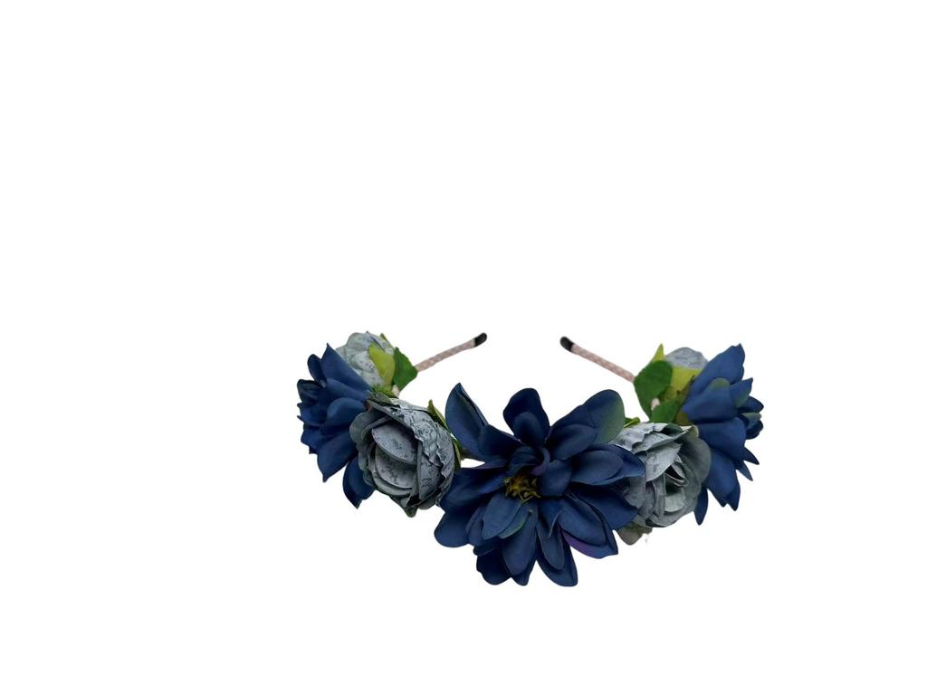 Simulation flower headband bohemian flower wreath headband travel seaside photo party headgear