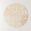 Cream Style Bedroom Decor Round Carpet Light Luxury Carpets for Living Room Thick Plush Bedside Floor Mat Fluffy Soft Lounge Rug