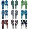 3D Digital Printing Stage Performance Costumes Adults Halloween Events Carnival Theme Party Cosplay Outfit Pretend Game Jumpsuit