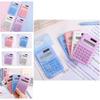 Cute Mini Colorful Calculator For Students Portable Slim Design Ideal For Kids And Gifts