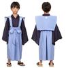 Clearstone Kids Job Cosplay Halloween Bugyo Costume for Blue Boys, 120cm,