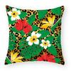 Pillow Throw Cover Home Decoration Living Room Sofa Seat Colorful Leopard Print Polyester Cushion