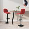 Day and Night - Day and Night Kitchen Stools 2 Units Red Wine Red Velvet