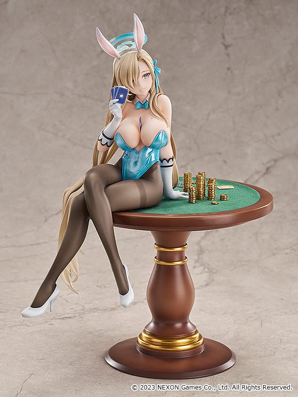 Good Smile Arts Shanghai Blue Archive Blue Archive Asuna Ichinose Game Playing Scale Plastic Painted Complete Figure [Bunny Girl] Ver. 1/7