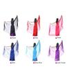 Women Chiffon Scarf Neck Fashionable Solid Color Country Style Lightweight Scarves for Ladies and Girls