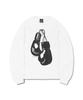 DURT Boxing Glove Long Sleeve Tee (White)