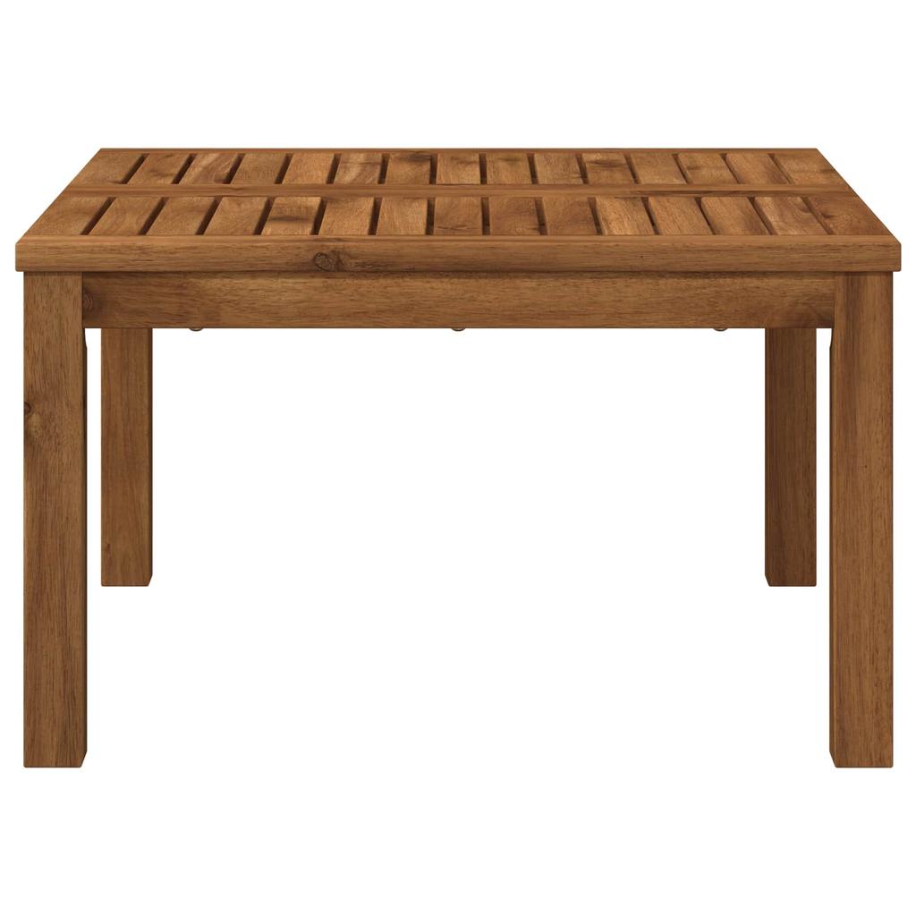 Coffee Table Natural 60 x 60.5 x 36 cm Solid Acacia Wood