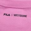FILA × WE11DONE Letter Print Short Sleeve T-Shirt Women tops F11W626108F-PK