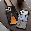 R-Rene M-Magritte A-Art Phone Case For iPhone17,16,15,14,13,12,11 Plus,Pro Max Black Candy Silver Phone Case