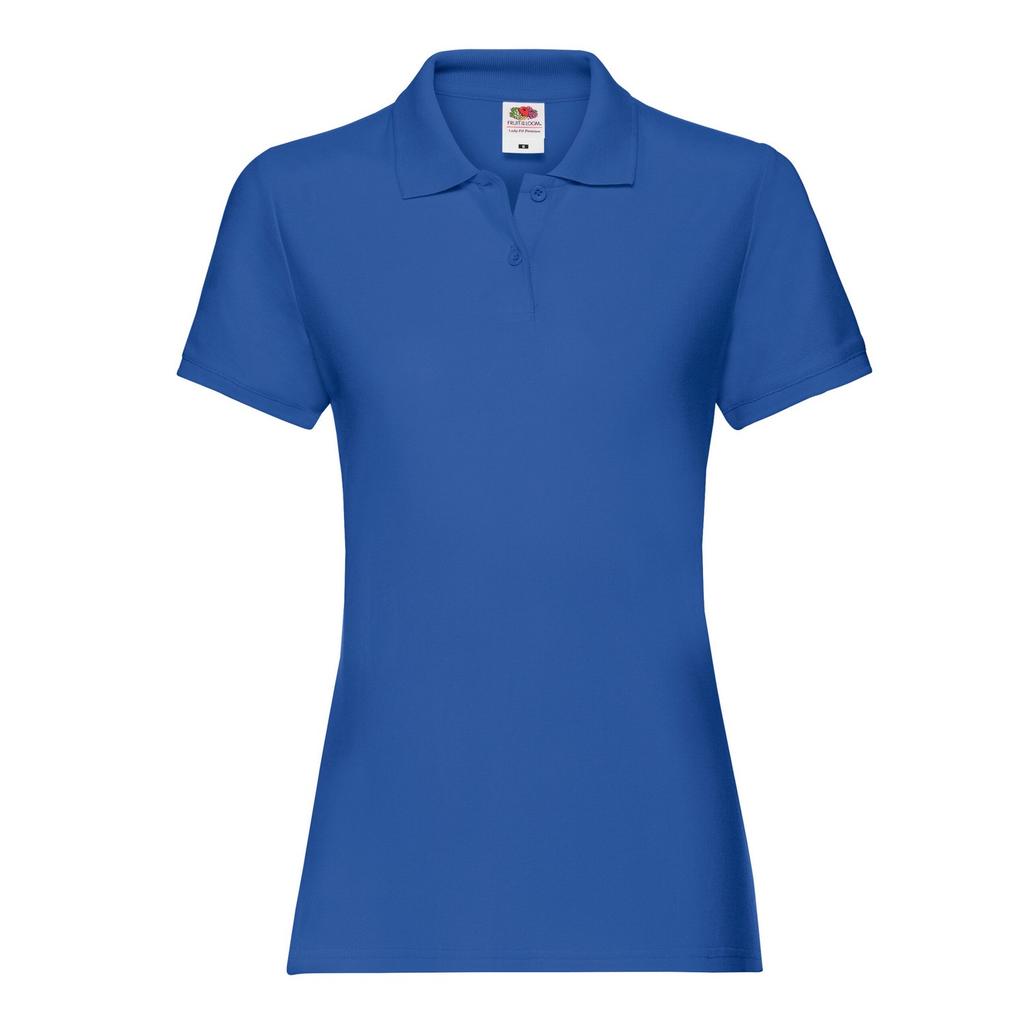 Fruit of the Loom Womens/Ladies Premium Plain Polo Shirt