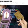 RFID Crossbody Mirror Lanyard Wallet Cards Holder Leather Case for Samsung S22 Ultra S21 Plus S23 S20fe A53 A13 A52S Stand Cover