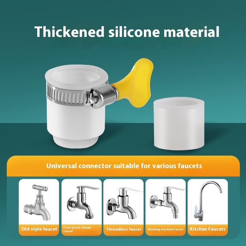 Faucet Water Purifier 360 Degree Rotating Faucet Filters Bubbler Mount Water Saving Anti-Splash For Household Kitchen Bathroom