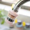 6 Layer Water Filter Tap Purifier Disconnectable 360Degree Splash-proof Rotation Universal Faucet Tap for Home Kitchen Bathroom
