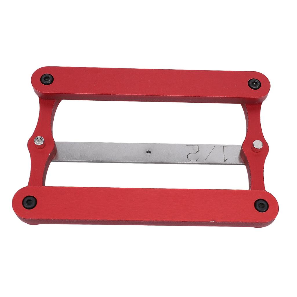 Center Gauge Imperial System Precise Positioning Center Finder Marking Tool for Woodworking