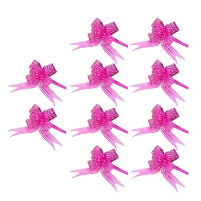 10pcs Pull Bow Beautiful Lightness Colorful Garland Romantic Handmade Ornament Latte Art Wedding Birthday Gifts Cupboard Handle