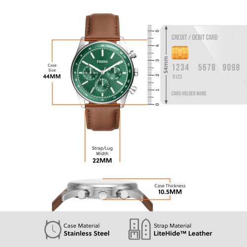 Fossil Sullivan BQ2858 Men's Brown Watch