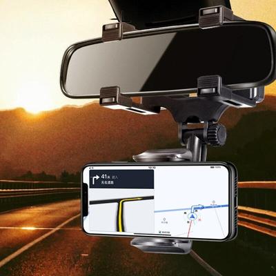 Otočný držiak na telefón do auta Multifunkčný držiak na mobilný telefón na spätné zrkadlo Podpora GPS pre príslušenstvo do auta