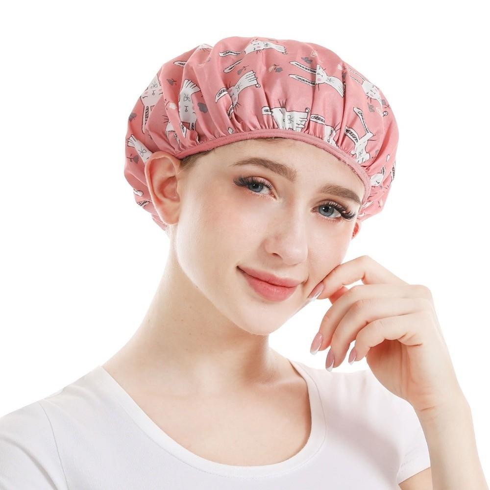 Unisex Style Dust-proof Food Work Cap Elastic Mesh Elastic Head Cover Chef Hat Kitchen Cooking