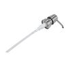 1pc Metal Head Bathroom Liquid Soap Dispenser Toilet Hand Replacement Lotion Shampoo Replacement Pump with Tube for Bathroom