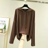 Sudadera con capucha de modal, básica, lisa, para usar en la parte inferior, combina con todo, para primavera, otoño y verano, informal, para uso urbano y con protección solar.