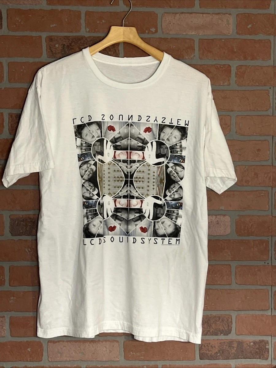 Vintage LCD Soundsystem 2010 Graphic Multicolor Short Sleeves Unisex T Shirt L
