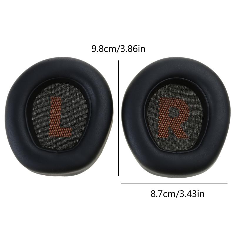 Protein Leather Replacement Ear Pads for JBL Quantum 200 300 Headphones Ear Cushions, Headset Earpads