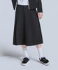 TEN PAST SEVEN Wide Tuck Bermuda Shorts - Black