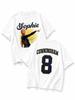 Sophie Cunningham #8 Double Sided Oversized Basketball Tee