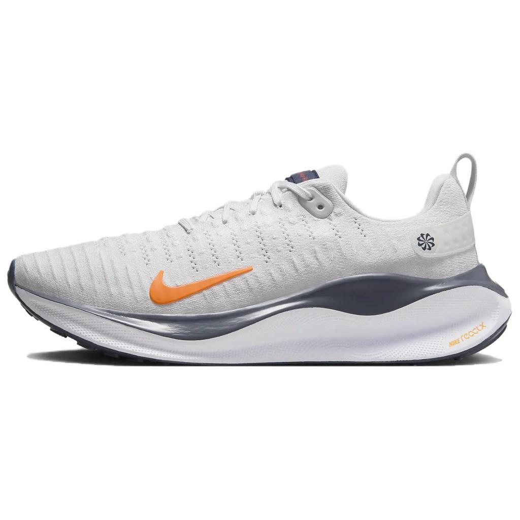 Nike ReactX Infinity Run 4 Platinum Tint Thunder Blue Men Sneakers White Summit-White Total-Orange DR2665-010