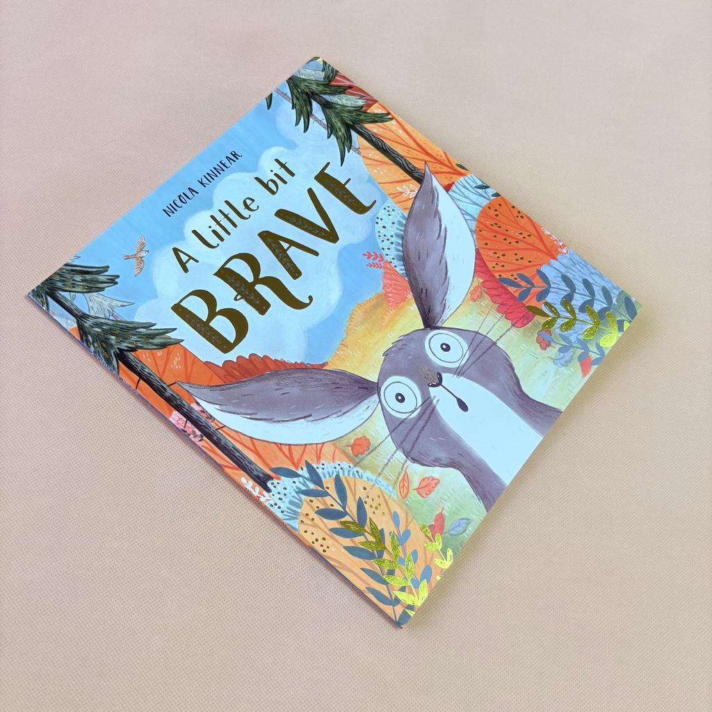 Genuine Nicola Kinnear English Be Brave Yourself 3-book set of emotional intelligence enlightenment story picture books