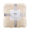 Skin-Friendly Warm Blanket Warm Conditioning Quilt New Plush Striped Blankets  Home Office